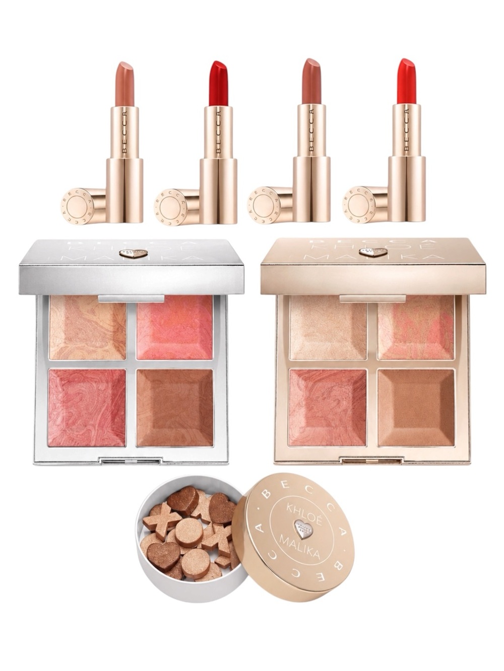 EXTREMELY RARE! PR BECCA X KHLOÉ KARDASHIAN & MALIKA COLLECTION - BNIB